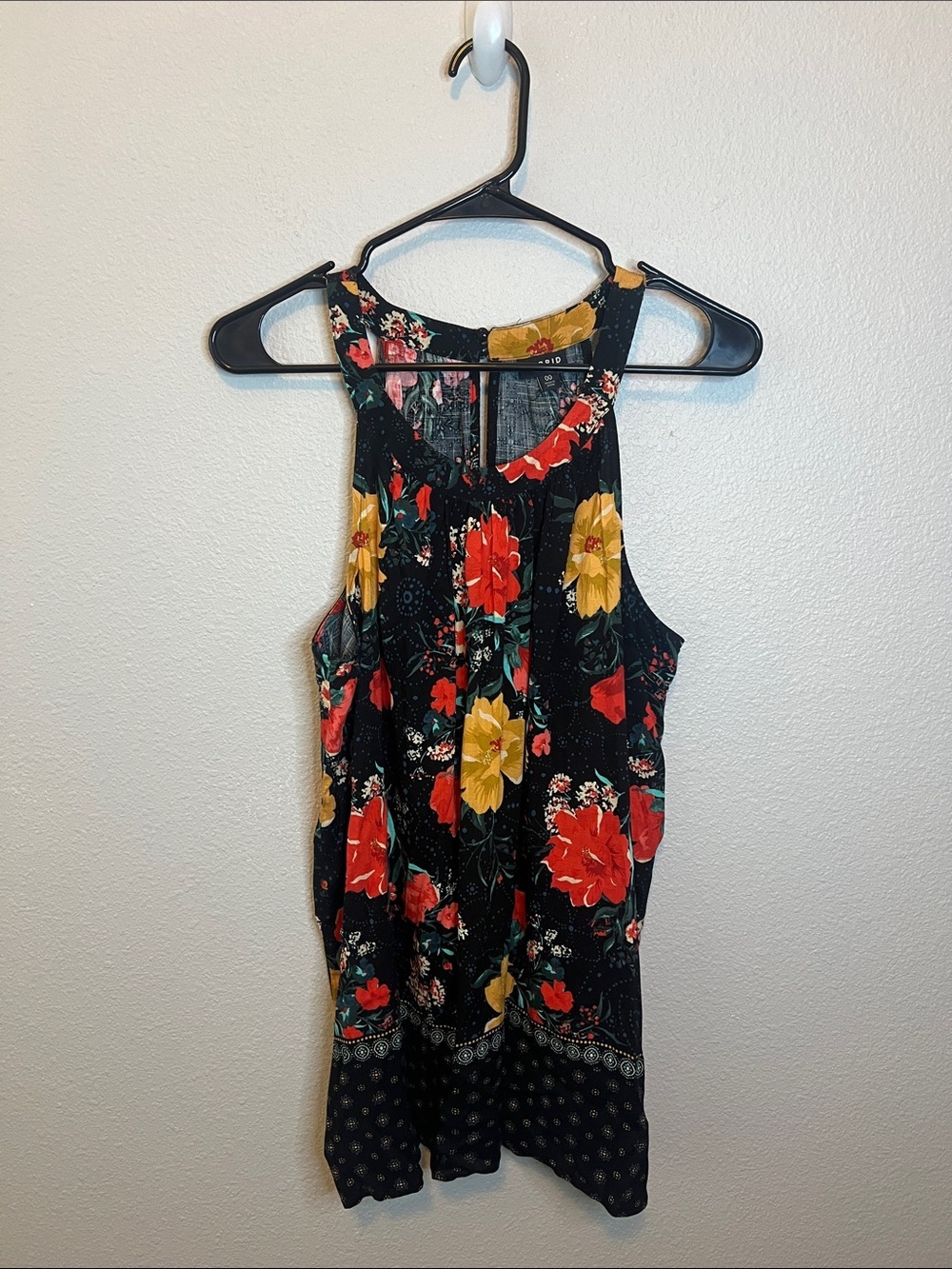 Torrid Floral Tank Top Multicolor Size 00/Large
